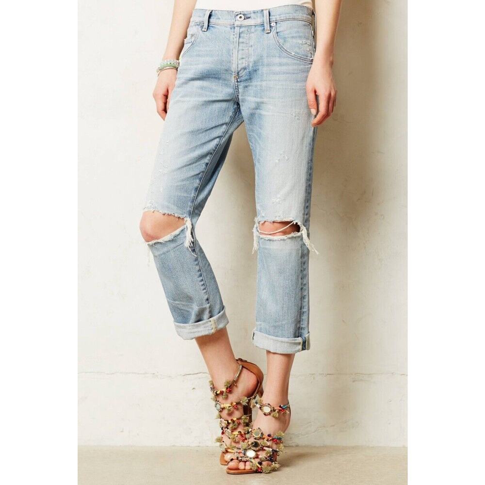 Citizens Of Humanity Premium VTG Emerson Distressed Denim Jeans 26 Button fly